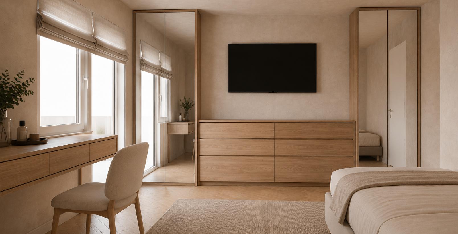 Dormitor cu dressing